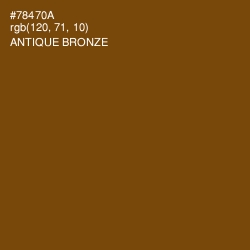 #78470A - Antique Bronze Color Image